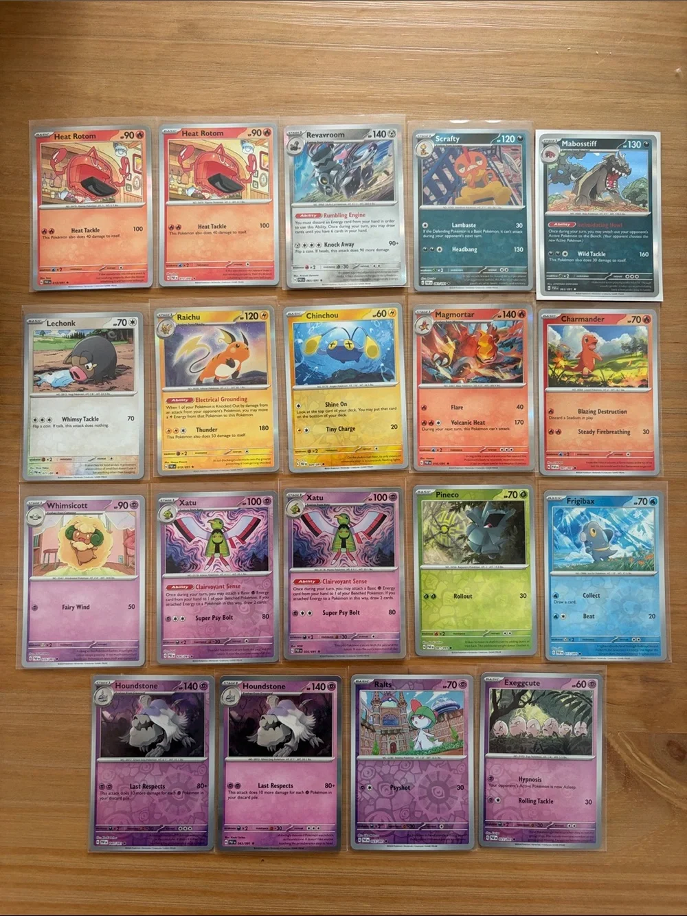 Paldean Fates Pokémon Holo & Reverse Holo Card Lot | 19 Cards